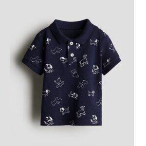(4/$20) H&M - Cotton Piqué Polo Shirt